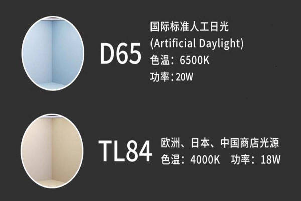 TL84 и D65