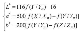 L, a, b выражение