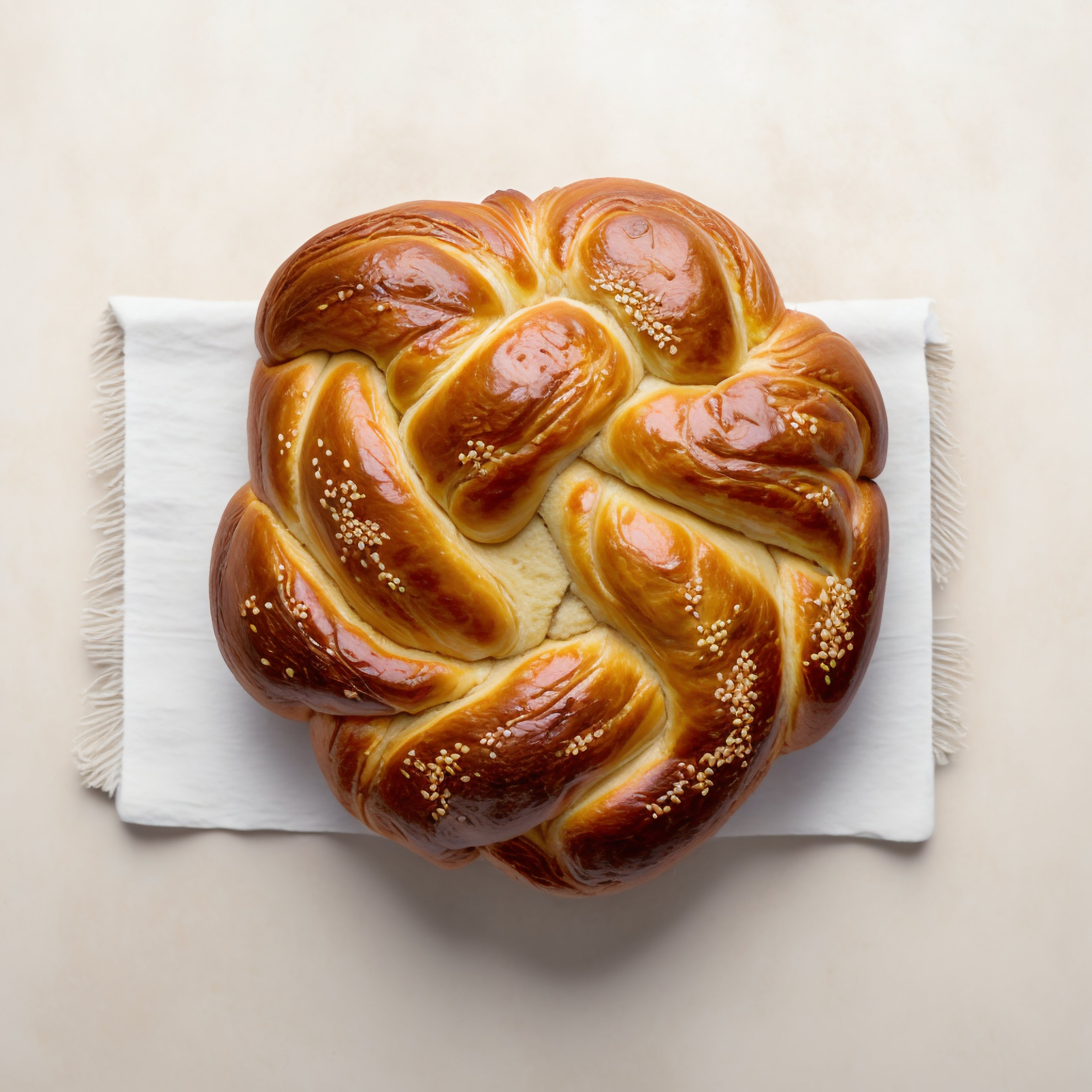foodiesfeed.com_challah-pastry-on-a-white-linen